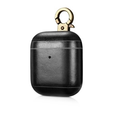 Intelliarmor Leather Airpod Case Black IA-CYON-BLK